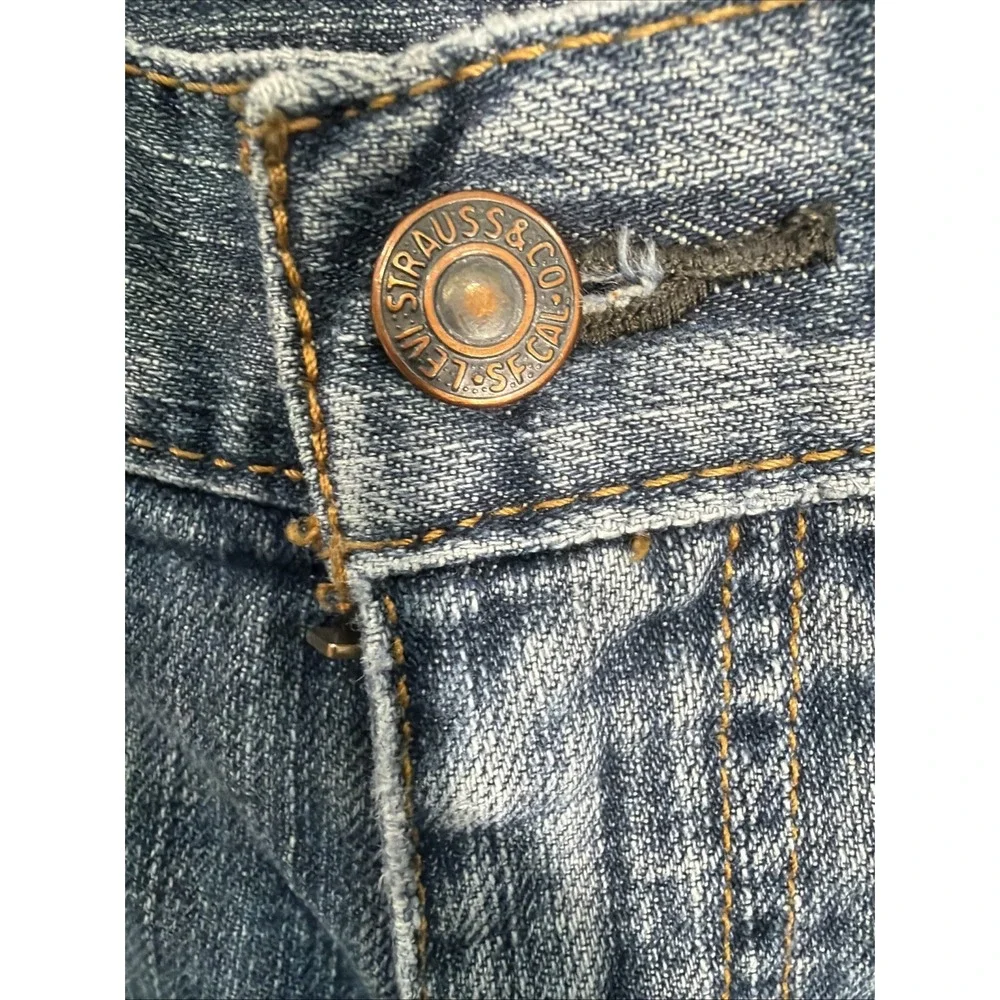 Levi's Men's 559 Relaxed Straight Flex‎ Fit Blue Jeans 44x36